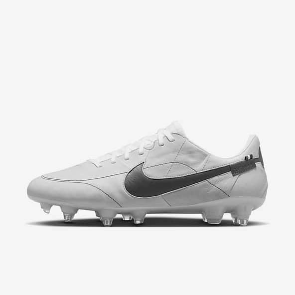 Blue and White Tiempo Football Boots image 1